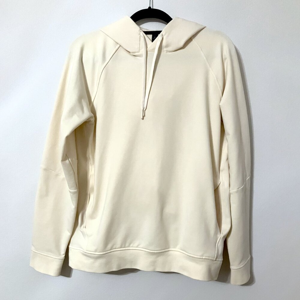 Lululemon City Sweat Pullover Hoodie French Terry  - White Opal - Size Medium